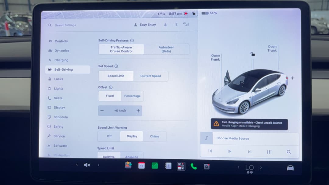 2021 Tesla Model 3 Standard Range Plus RWD, Automatic, 53942 km, Cruise Control