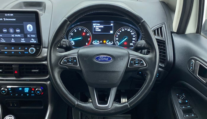 2019 Ford Ecosport TITANIUM 1.5L PETROL, Petrol, Manual, 20,876 km, Steering Wheel Close Up