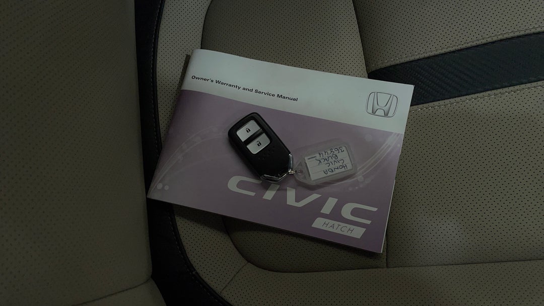 Keys Only one key available