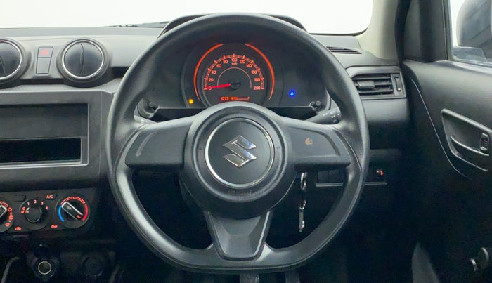 2021 Maruti Swift LXI, Petrol, Manual, 3,231 km, Steering Wheel Close Up