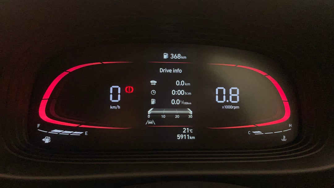 2024 Hyundai Venue Venue, Manual, 5911 km, Odometer View