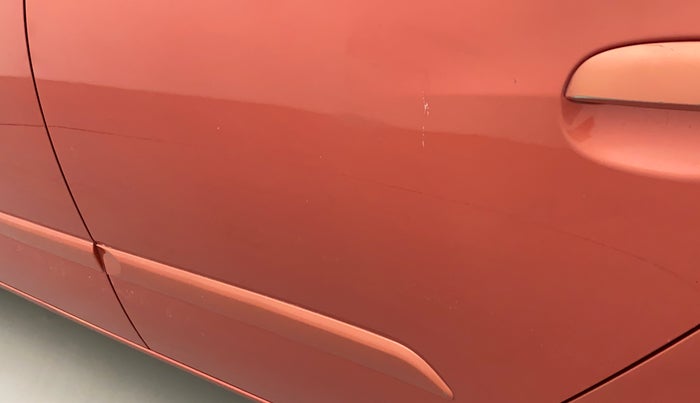 2011 Hyundai i10 SPORTZ 1.2, Petrol, Manual, 73,795 km, Rear left door - Slightly dented