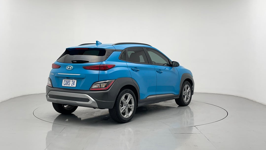 2021 Hyundai Kona Elite (fwd), Automatic, 10953 km, Right Back Diagonal (45- Degree) View