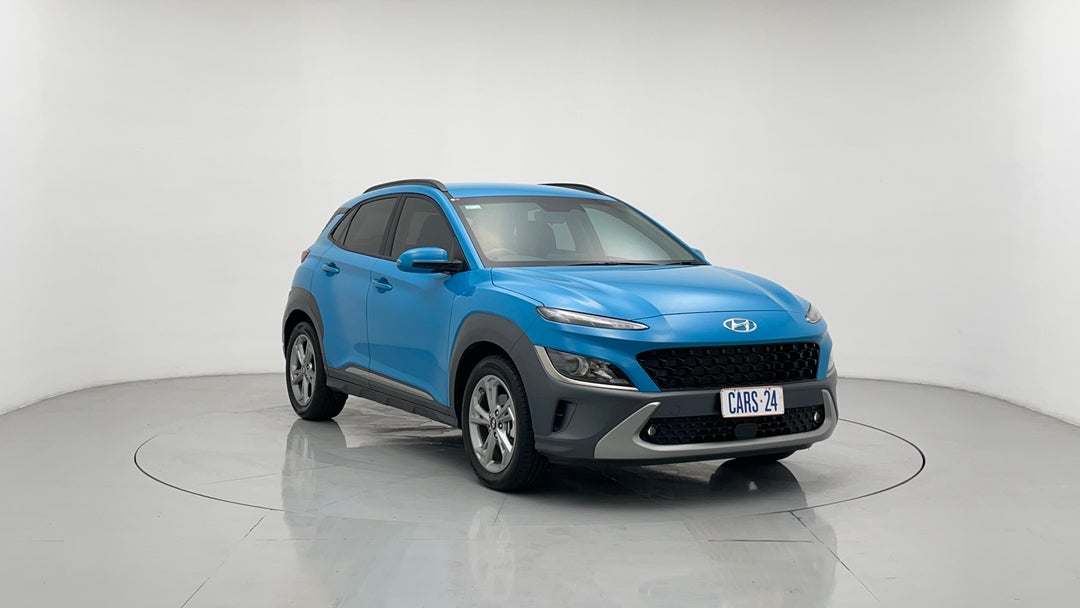 2021 Hyundai Kona Elite (fwd), Automatic, 10953 km, Right Front Diagonal (45- Degree) View