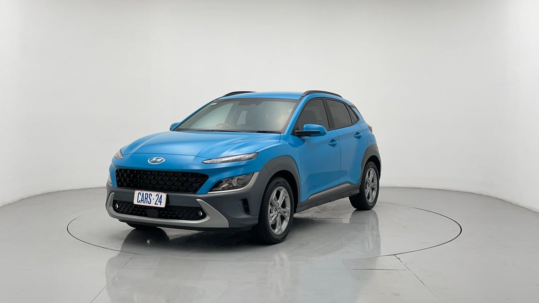 2021 Hyundai Kona Elite (fwd), Automatic, 10953 km, Left Front Diagonal (45- Degree) View