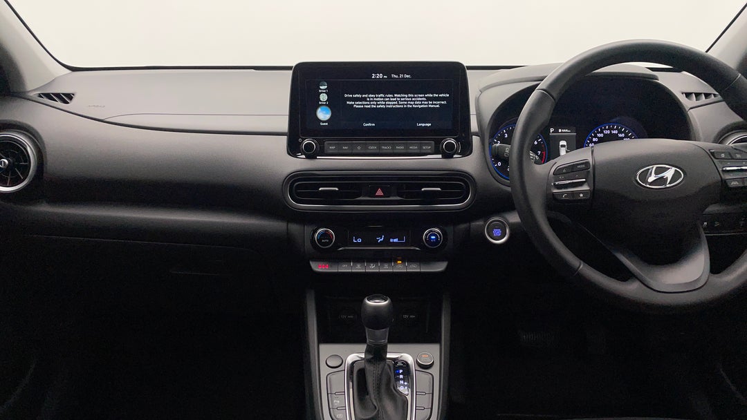 2021 Hyundai Kona Elite (fwd), Automatic, 10953 km, Dashboard View