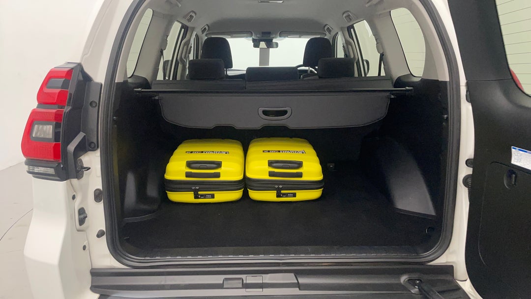 Boot Inside View with Luggage