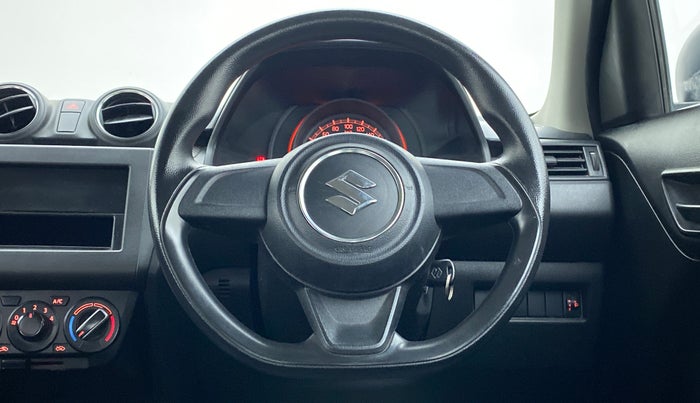 2019 Maruti Swift LXI D, Petrol, Manual, 12,142 km, Steering Wheel Close Up