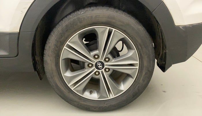 2017 Hyundai Creta SX PLUS AT 1.6 PETROL, Petrol, Automatic, 57,677 km, Left Rear Wheel