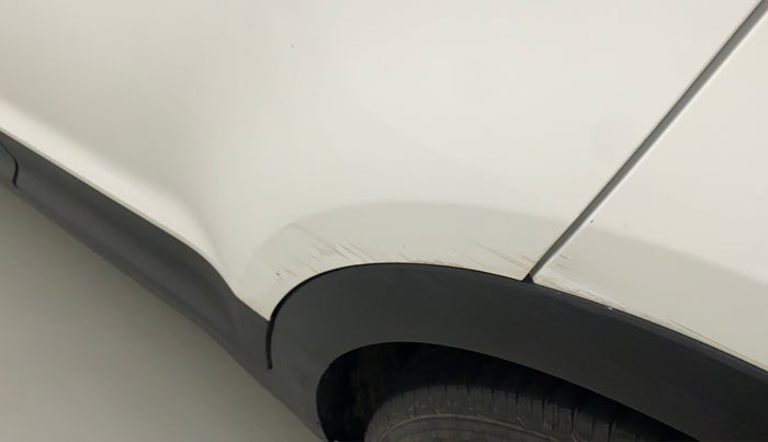 2017 Hyundai Creta SX PLUS AT 1.6 PETROL, Petrol, Automatic, 57,677 km, Rear left door - Minor scratches