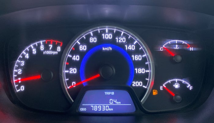 2014 Hyundai Grand i10 SPORTZ 1.2 KAPPA VTVT, Petrol, Manual, 78,739 km, Odometer Image