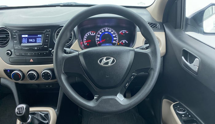 2014 Hyundai Grand i10 SPORTZ 1.2 KAPPA VTVT, Petrol, Manual, 78,739 km, Steering Wheel Close Up