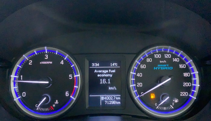 2018 Maruti S Cross ZETA 1.3, Diesel, Manual, 71,298 km, Odometer Image