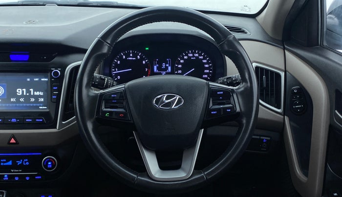 2016 Hyundai Creta 1.6 SX PLUS AUTO PETROL, Petrol, Automatic, 48,106 km, Steering Wheel Close Up