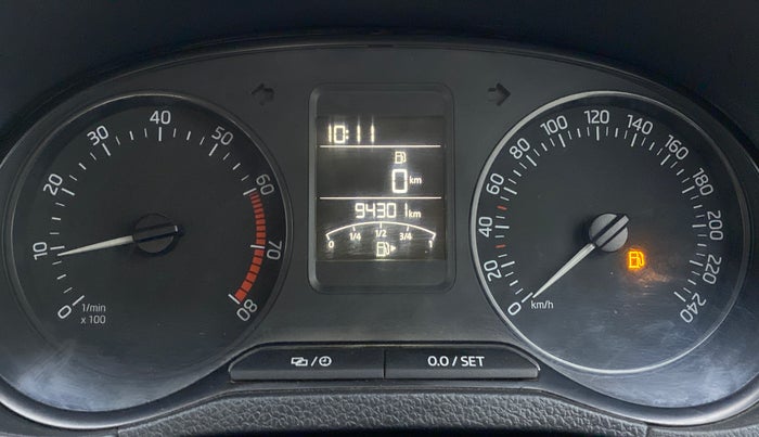 2018 Skoda Rapid AMBITION 1.6 MPI MT, Petrol, Manual, 94,713 km, Odometer Image