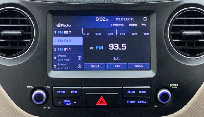 2019 Hyundai Grand i10 SPORTZ 1.2 KAPPA VTVT, Petrol, Manual, 40,362 km, Infotainment System