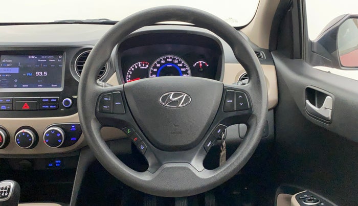 2019 Hyundai Grand i10 SPORTZ 1.2 KAPPA VTVT, Petrol, Manual, 40,362 km, Steering Wheel Close Up