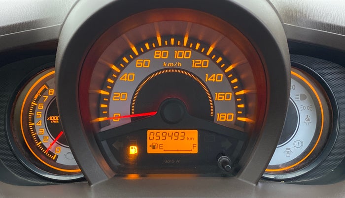 2013 Honda Brio S MT, Petrol, Manual, 59,715 km, Odometer Image