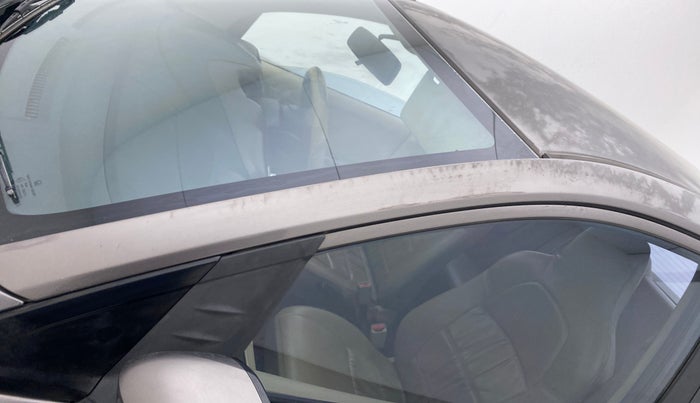 2013 Honda Brio S MT, Petrol, Manual, 59,715 km, Left A pillar - Paint is slightly faded