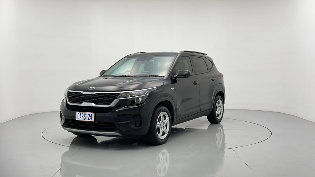 2020 Kia Seltos S (fwd) With Safety Pack, Automatic, 23018 km, Left Front Diagonal (45- Degree) View