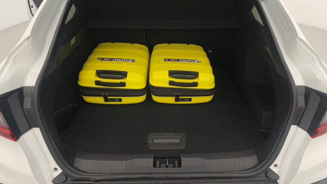 Boot Inside View with Luggage