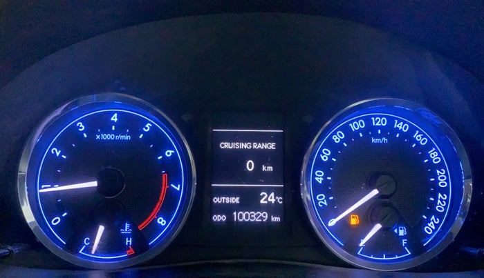 2015 Toyota Corolla Altis GL, Petrol, Manual, 1,00,530 km, Odometer Image