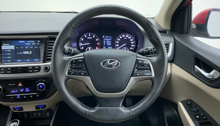 2018 Hyundai Verna 1.6 SX VTVT AT (O), Petrol, Automatic, 12,944 km, Steering Wheel Close Up