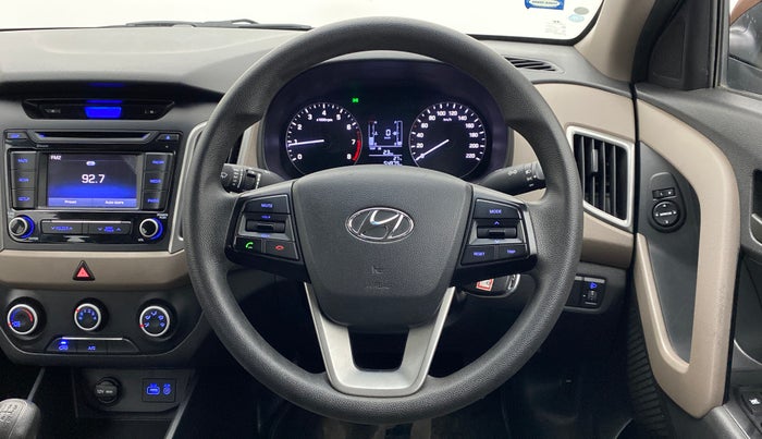 2017 Hyundai Creta 1.6 E + VTVT, Petrol, Manual, 54,913 km, Steering Wheel Close Up