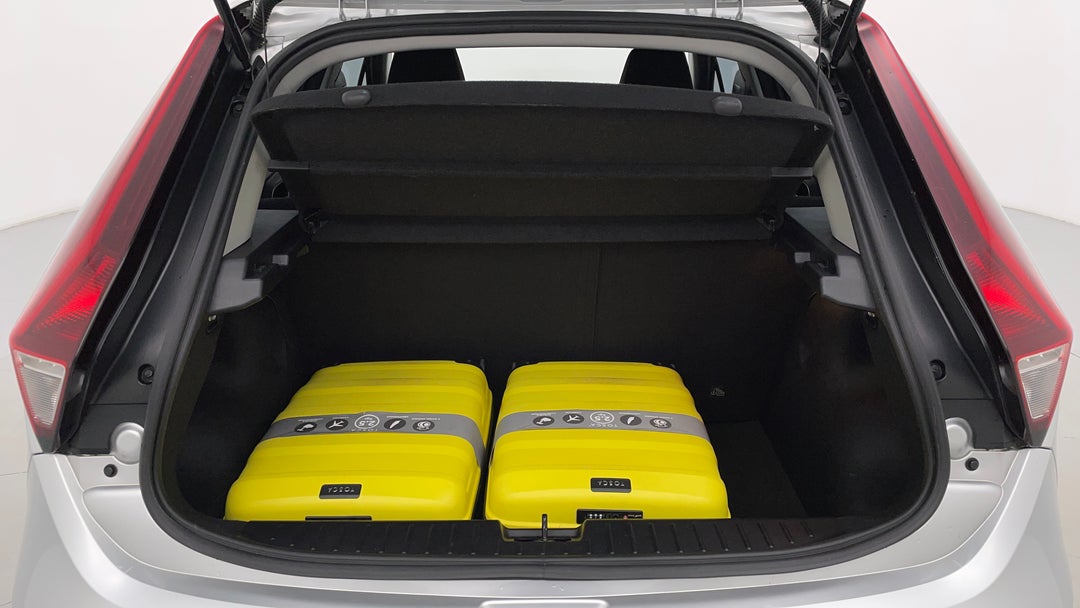 Boot Inside View with Luggage