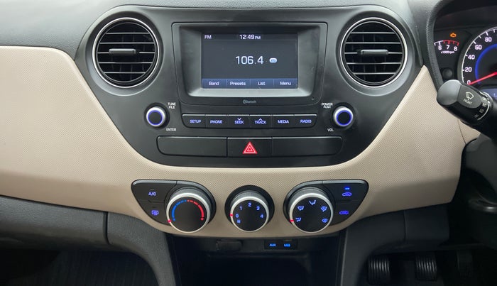 2017 Hyundai Grand i10 SPORTZ 1.2 KAPPA VTVT, Petrol, Manual, 53,848 km, Air Conditioner
