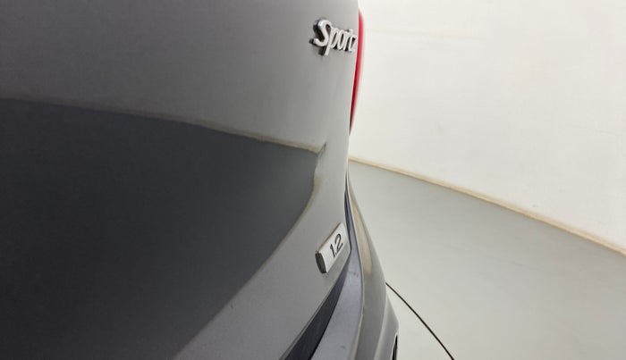 2017 Hyundai Grand i10 SPORTZ 1.2 KAPPA VTVT, Petrol, Manual, 53,848 km, Dicky (Boot door) - Slightly dented