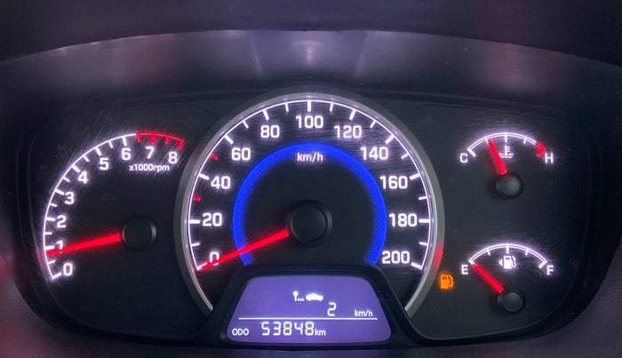 2017 Hyundai Grand i10 SPORTZ 1.2 KAPPA VTVT, Petrol, Manual, 53,848 km, Odometer Image