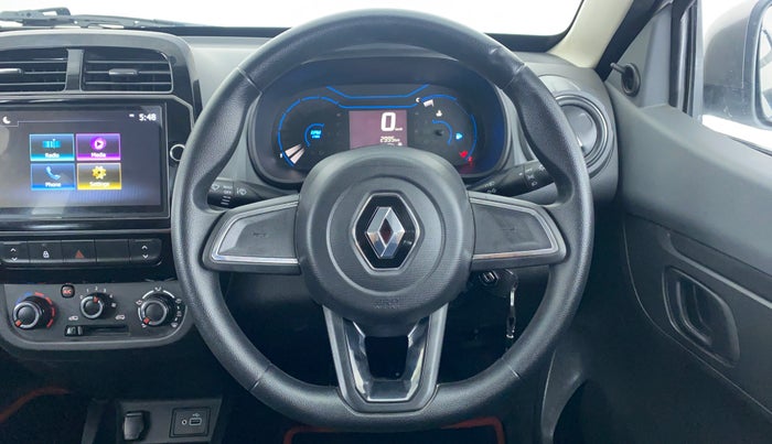 2021 Renault Kwid 1.0 RXT Opt, Petrol, Manual, 3,959 km, Steering Wheel Close Up