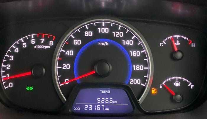 2016 Hyundai Grand i10 MAGNA 1.2 KAPPA VTVT, Petrol, Manual, 23,212 km, Odometer Image