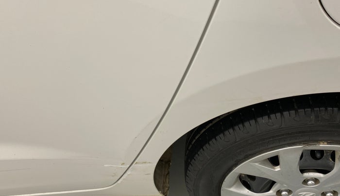 2016 Hyundai Grand i10 MAGNA 1.2 KAPPA VTVT, Petrol, Manual, 23,212 km, Left quarter panel - Minor scratches