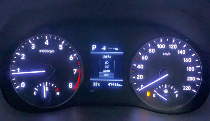 2018 Hyundai Verna 1.6 VTVT SX (O) AT, Petrol, Automatic, 47,583 km, Odometer Image