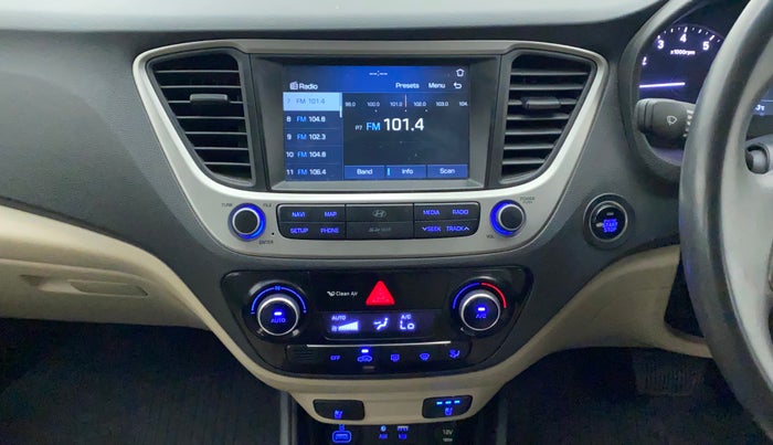 2018 Hyundai Verna 1.6 VTVT SX (O) AT, Petrol, Automatic, 47,583 km, Air Conditioner