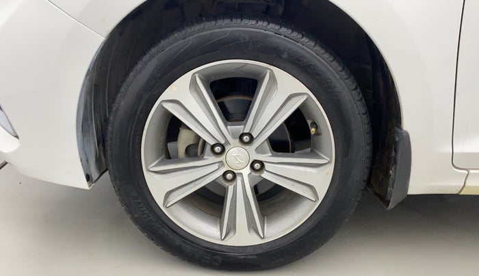 2018 Hyundai Verna 1.6 VTVT SX (O) AT, Petrol, Automatic, 47,583 km, Left Front Wheel