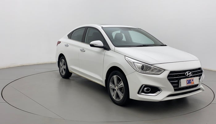 2018 Hyundai Verna 1.6 VTVT SX (O) AT, Petrol, Automatic, 47,583 km, Right Front Diagonal