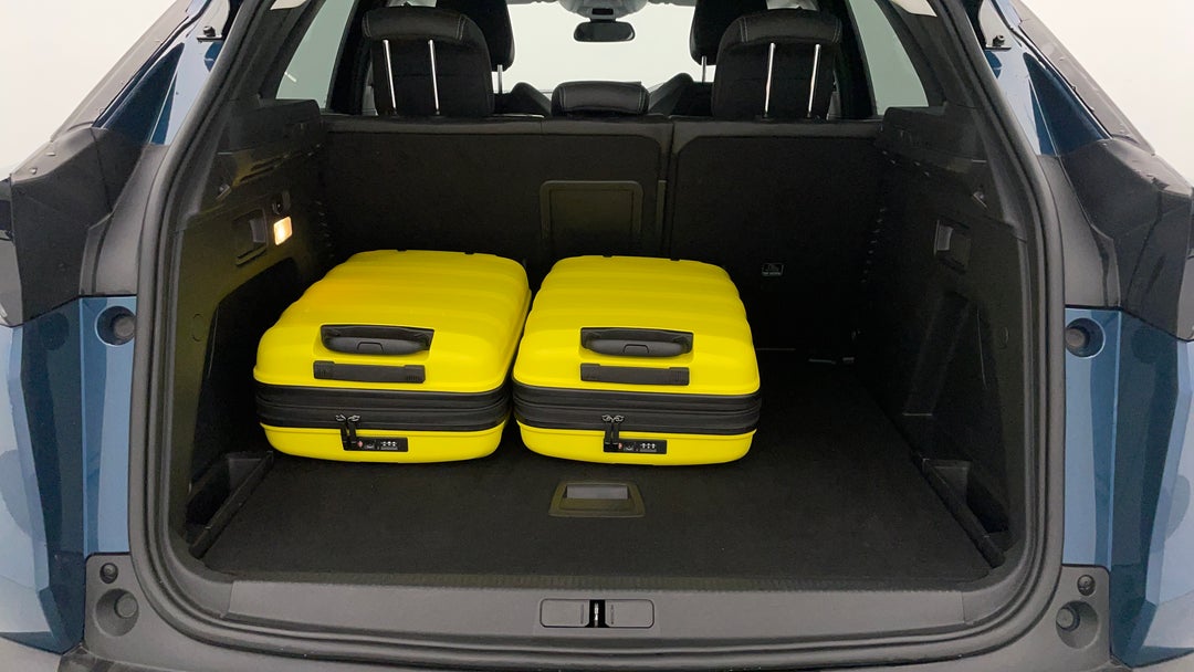 Boot Inside View with Luggage