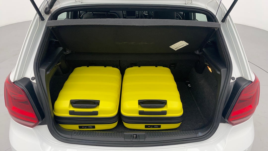 Boot Inside View with Luggage