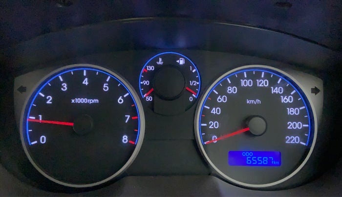 2011 Hyundai i20 MAGNA O 1.2, Petrol, Manual, 65,546 km, Odometer Image