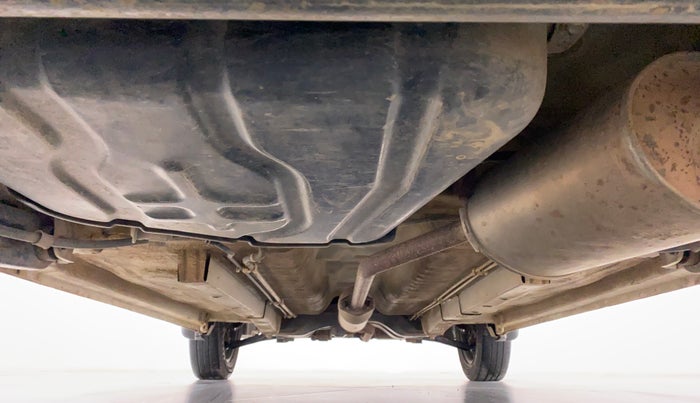2016 Maruti Wagon R 1.0 VXI, Petrol, Manual, 50,673 km, Rear Underbody