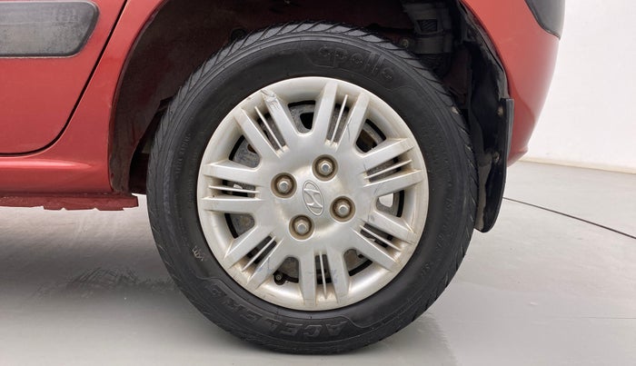 2012 Hyundai Santro Xing GLS, Petrol, Manual, 48,636 km, Left Rear Wheel