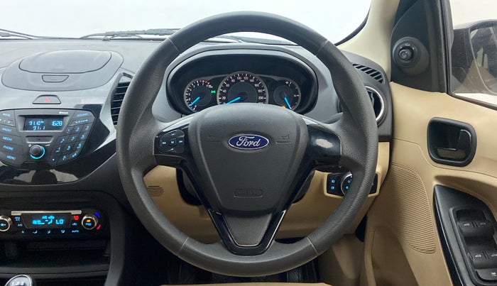 2018 Ford Figo Aspire 1.2 TITANIUM PETROL, Petrol, Manual, 20,556 km, Steering Wheel Close Up