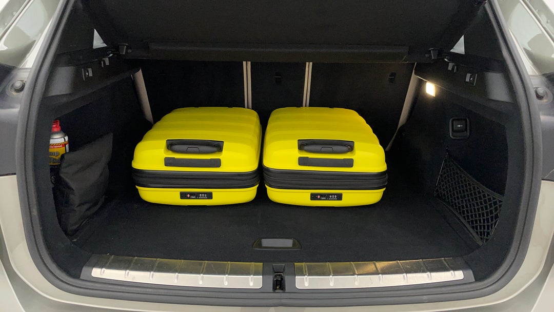 Boot Inside View with Luggage