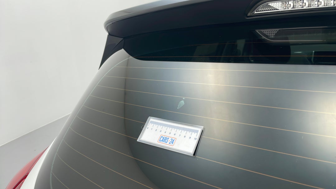 Windshield Rear Tinting scratched