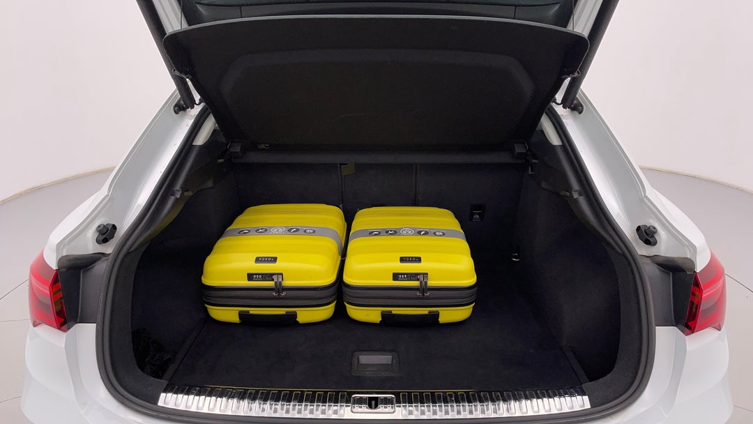 Boot Inside View with Luggage