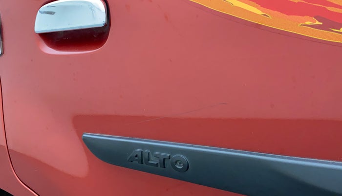 2017 Maruti Alto 800 VXI, Petrol, Manual, 66,439 km, Right rear door - Minor scratches