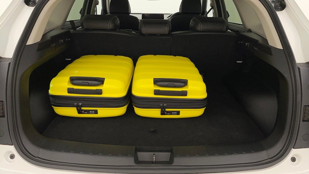 Boot Inside View with Luggage